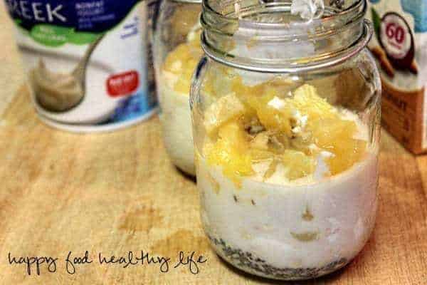 Pina Colada Overnight Oats