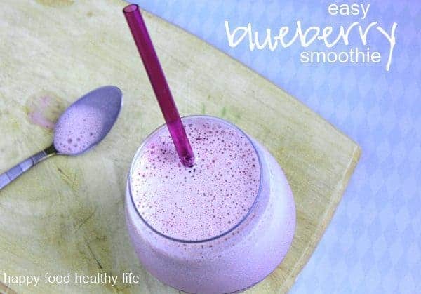 Easy Blueberry Smoothie