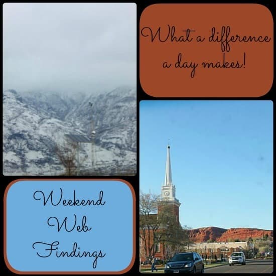 Weekend Web Findings