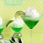 Lime Jello Parfait // Happy Food Healthy Life #jello #dessert #recipe