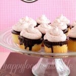 Chocolate Covered Strawberry Cupcakes