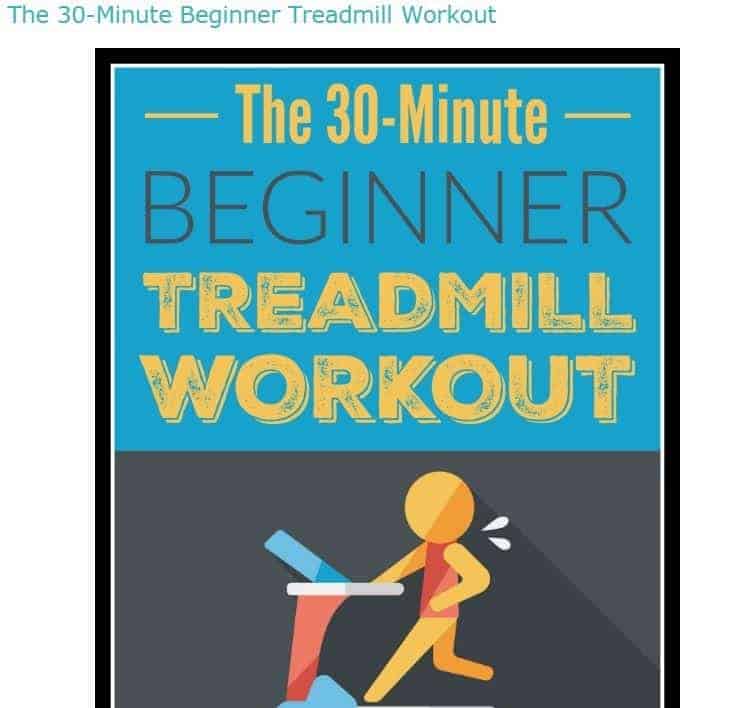 30 Minute Treadmill Workout For Beginners