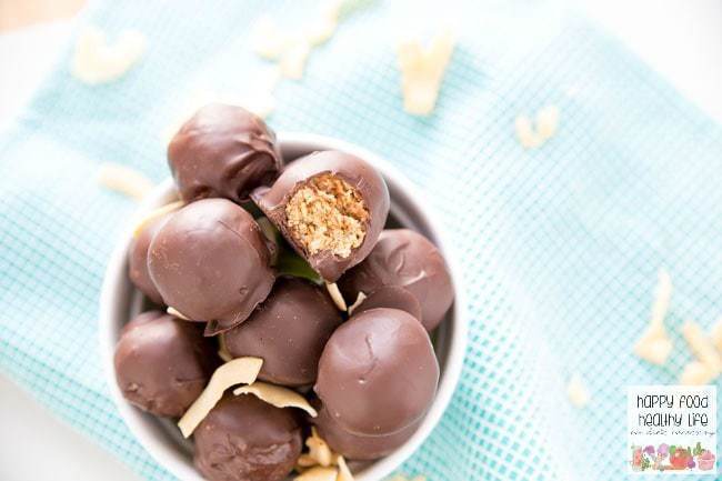 http://happyfoodhealthylife.com/healthy-dark-chocolate-dipped-almond-butter-coconut-haystacks/