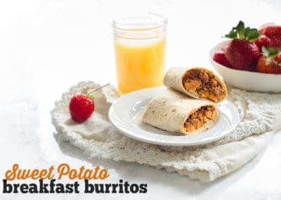 SWEET POTATO VEGAN BREAKFAST BURRITOS | HEALTHY BREAKFAST | VEGAN BREAKFAST | VEGETARIAN |MEATLESS