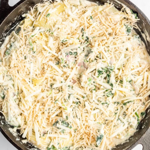 Easy Vegan Spinach Artichoke Dip