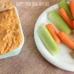Spicy Southwestern Hummus. The easiest hummus you've ever made with more kickin' flavor than you could imagine! // Happy Food Healthy Life