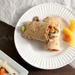 Chipotle Roasted Veggie Wraps from www.happyfoodhealthylife.com