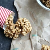 3-Ingredient Honey Almond Cereal Treats