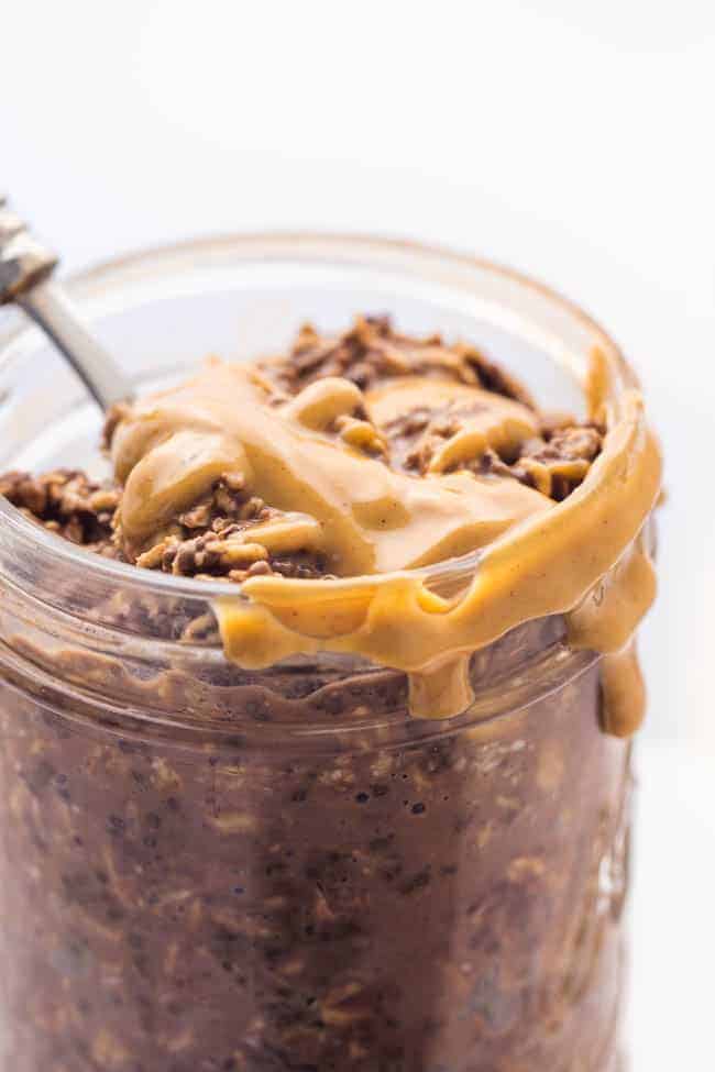 Peanut Butter Cup Overnight Oats are your answer to satisfying your sweet tooth while keeping it healthy. A perfect vegan breakfast for your busy life.