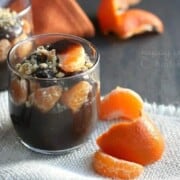Healthy Chocolate Orange Pudding Parfaits | www.happyfoodhealthylife.com