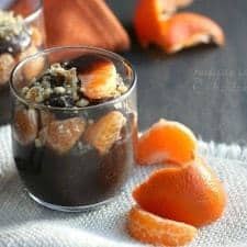 Healthy Chocolate Orange Pudding Parfaits | www.happyfoodhealthylife.com