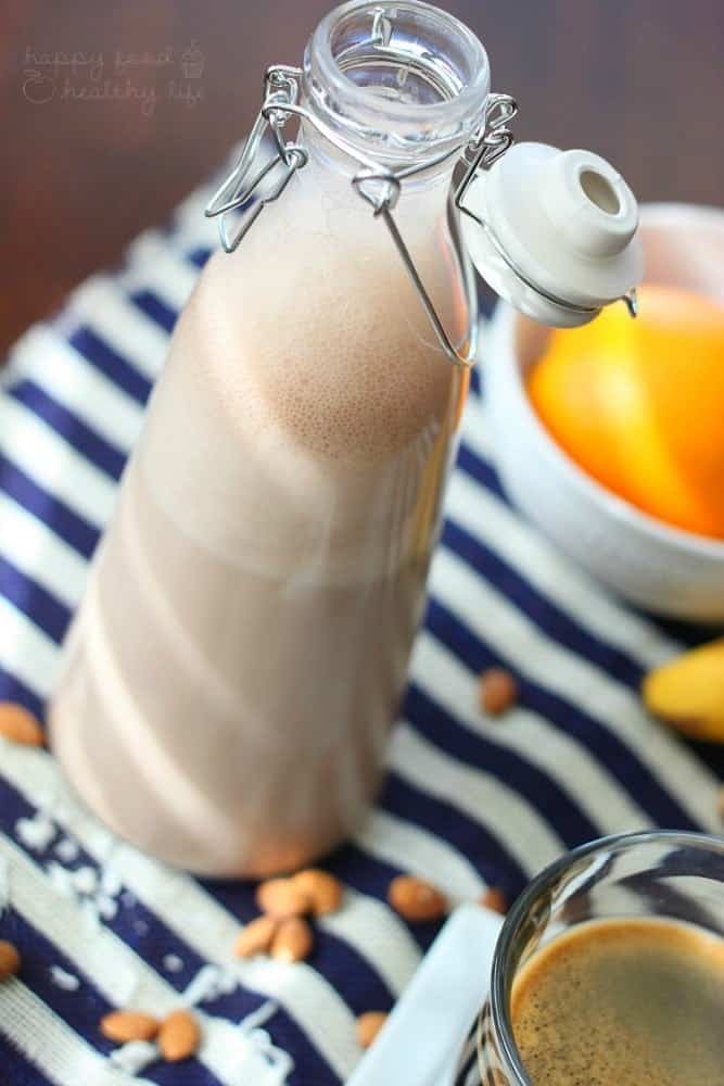 Dairy-Free Almond Joy Coffee Creamer | Happy Food, Healthy ...