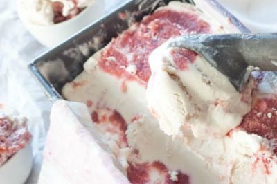 Rhubarb Anise Dairy-Free Ice Cream | Happy Food Healthy Life