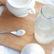 STEVIA SIMPLE SYRUP - This no-calorie sugar-free sweetener is the perfect way to sweeten up your cocktails, mocktails, and other beverages only using natural sweeteners | happy food healthy life