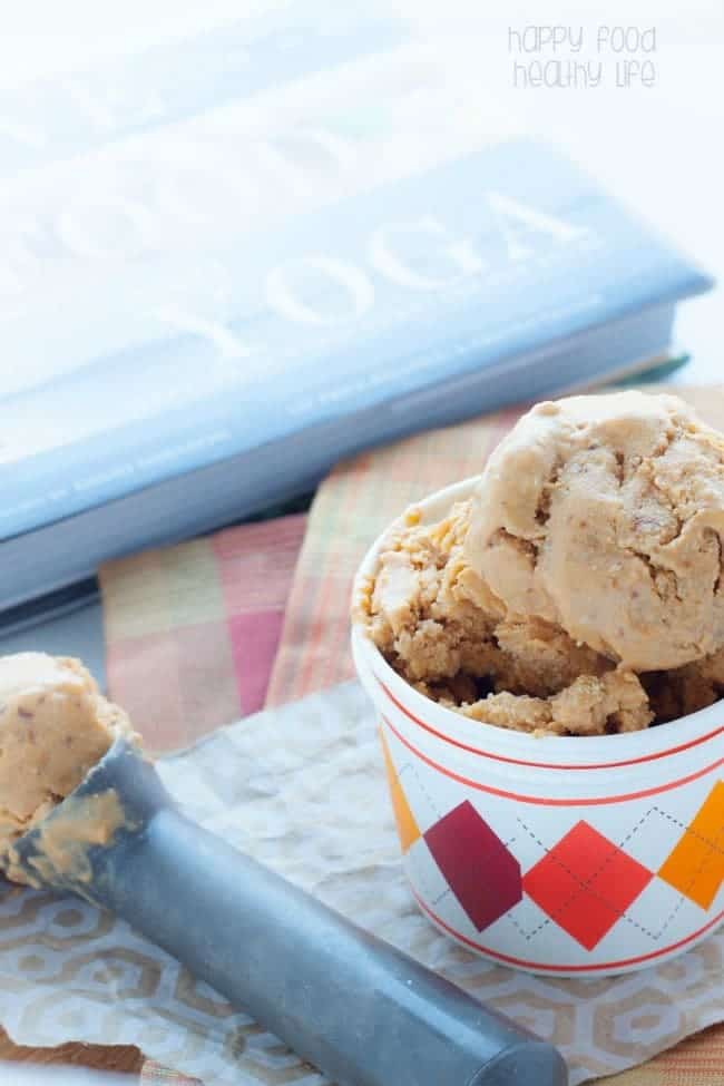 This DAIRY-FREE PUMPKIN PIE ICE CREAM is as creamy as the ice cream you know and love, yet there's no dairy needed for this recipe!