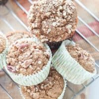 Pumpkin Bran Muffins - These muffins are the perfect fall-inspired healthy snack or breakfast
