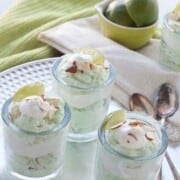 Creamy Lime Jello Parfait - These parfaits are the result of a family favorite dessert that has been turned into a modern dessert that's delicious and fresh after any meal.