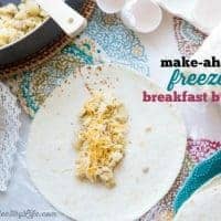 Make-Ahead Freezer Friendly Breakfast Burritos