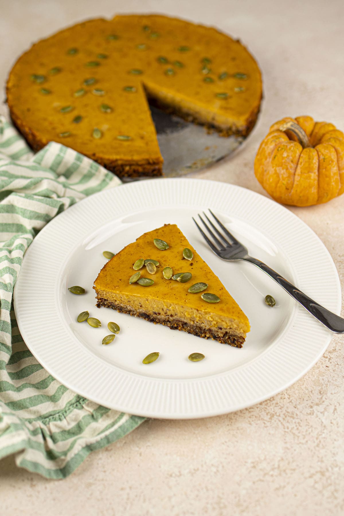 vegan pumpkin pie recipe