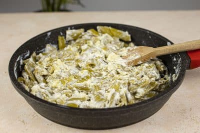 step 4 green bean casserole with swiss cheese
