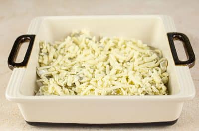 step 5 green bean casserole with swiss cheese