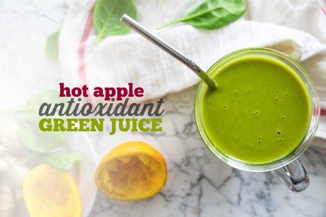 Hot Apple  Green Juice