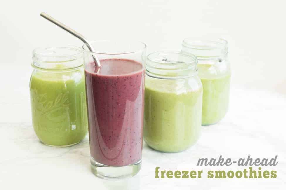 Make Ahead Smoothie Jars For The Freezer by denise_sweetpeasandsaffron, Quick & Easy Recipe