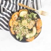 Craving Sweet Potato Nachos but wanna keep your health game in check? These SWEET POTATO NACHOS SALAD BOWLS were made for you.