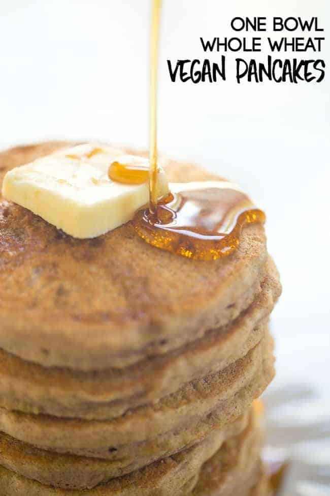 Vegan Pancakes are way easier than you may think and a total staple in your plant-based diet.