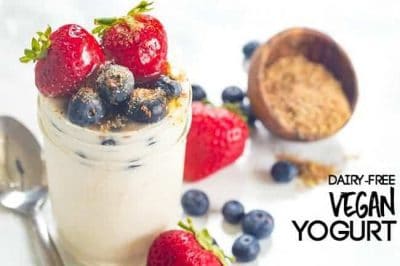Dairy free yogurt - Vegan yogurt. A vegan staple you should always have on hand.