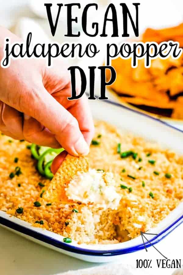 Vegan Jalapeno Popper Dip Recipe