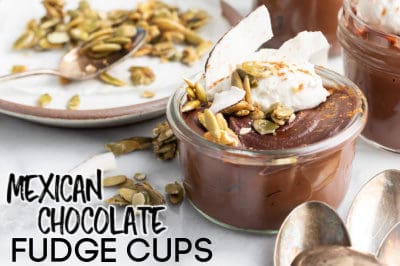 vegan fudge cups