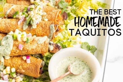 The Best Homemade Vegan Taquitos