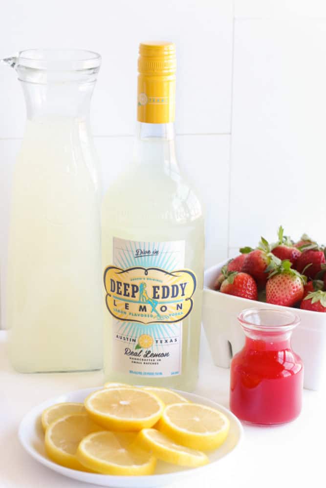 ingredients needed for frozen lemonade