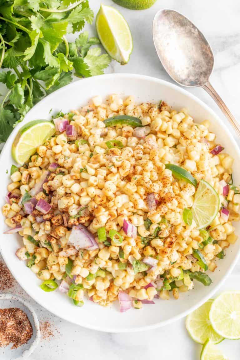 vegan street corn salad