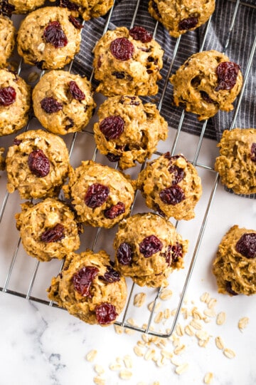 Banana Oat Breakfast Cookies - Happy Food, Healthy Life