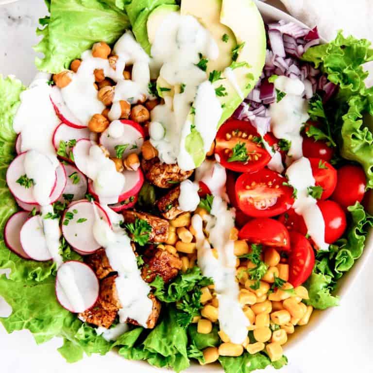 The Best Vegan Cobb Salad