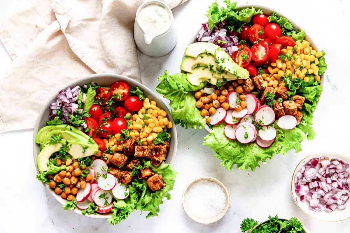 vegan cobb salad