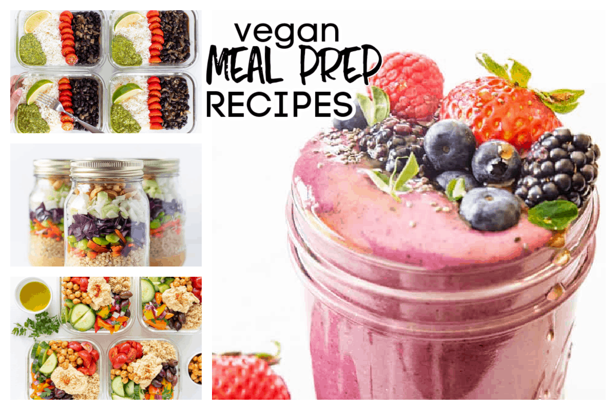 Meals in a jar » vegan meal prep 