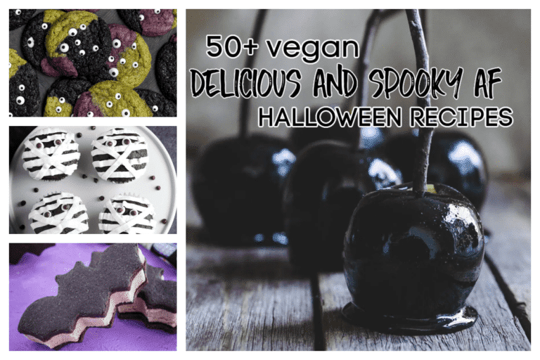 50+ DELICIOUS AND SPOOKY AF VEGAN HALLOWEEN RECIPES