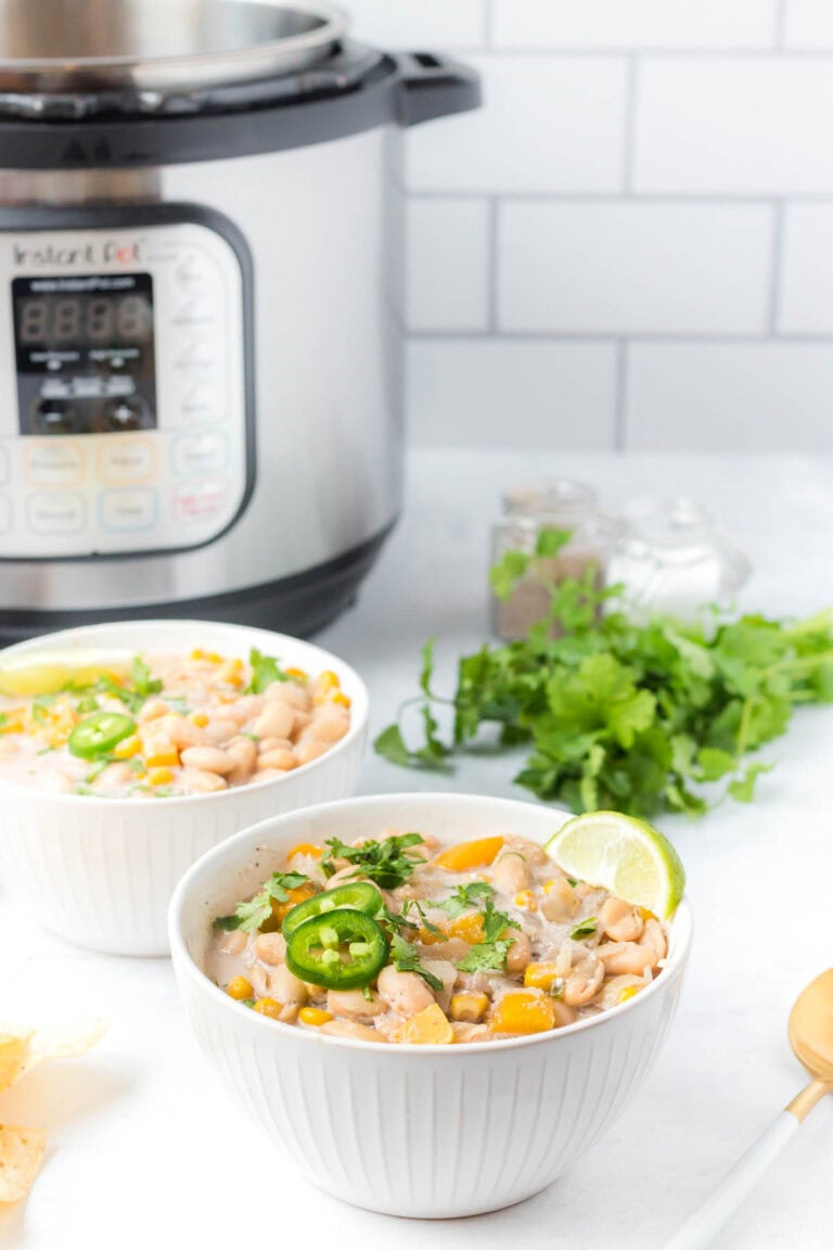 white bean soup instant pot recipe