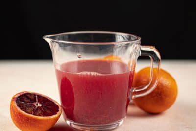 step 4 blood orange juice