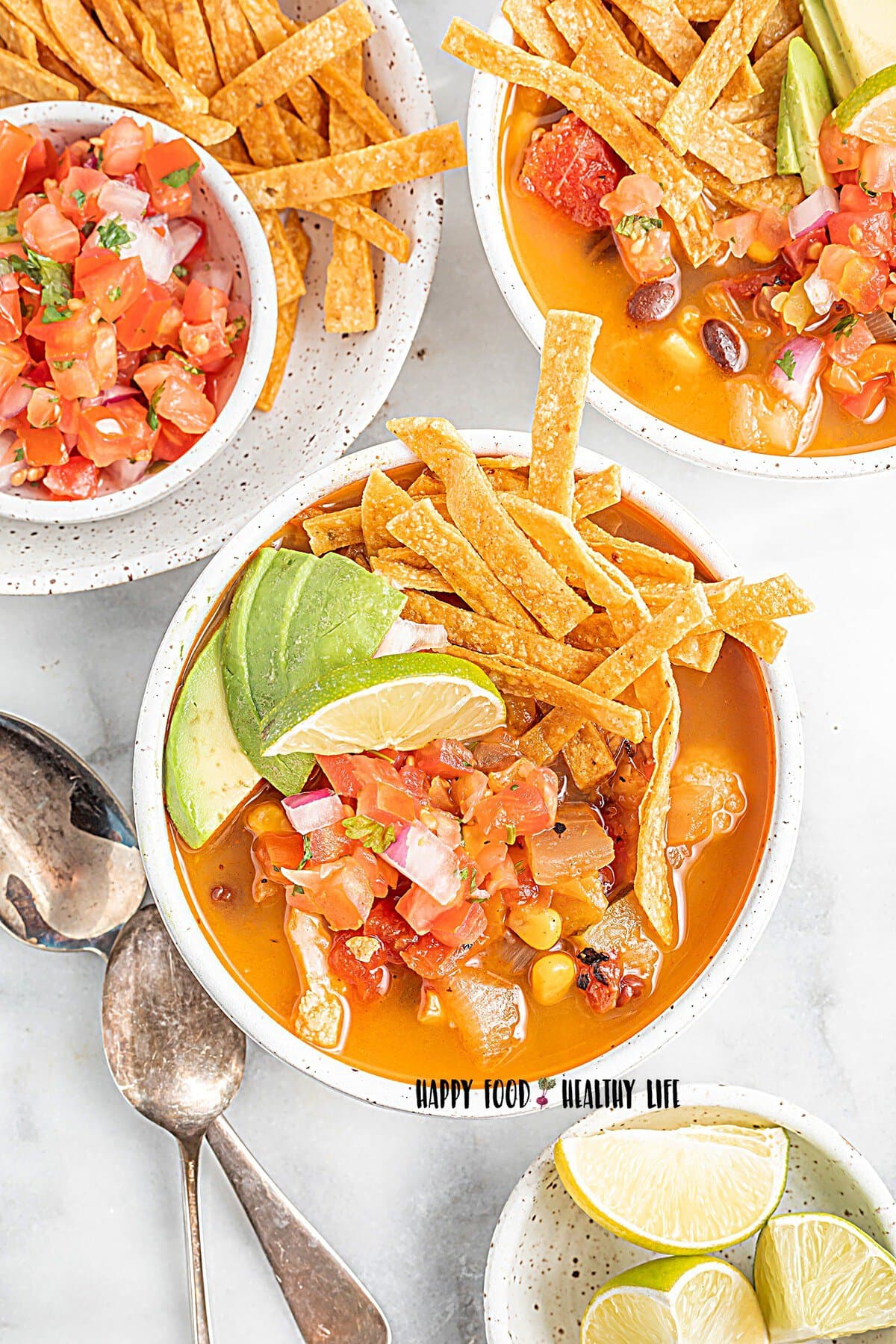 vegan tortilla soup