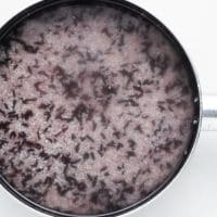 step 5 sticky purple rice