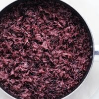 step 7 purple glutinous rice