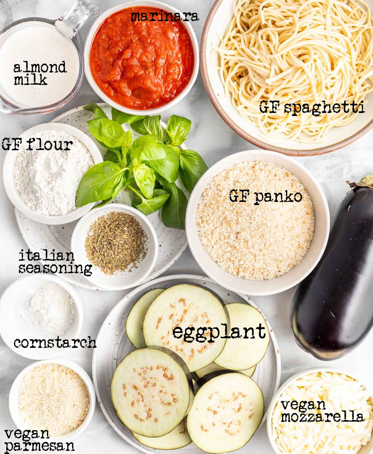 vegan eggplant parmesan ingredients