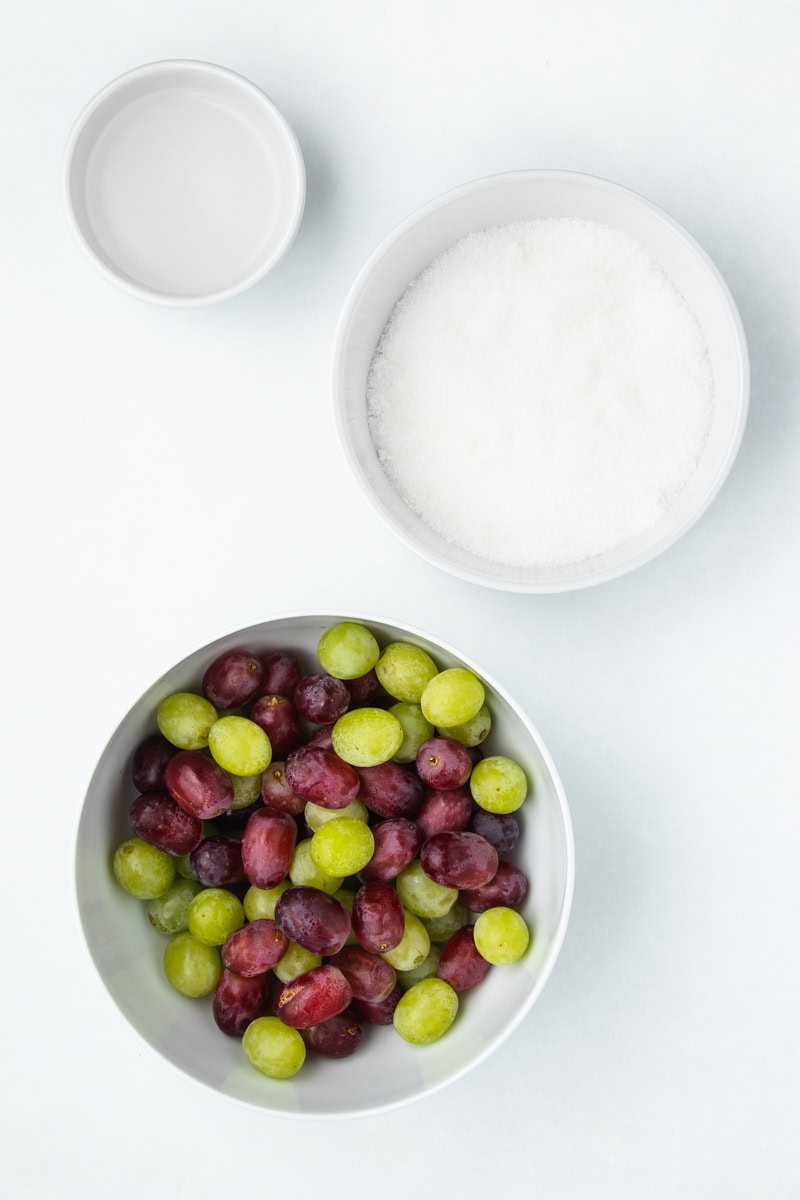 Candied grapes recipe