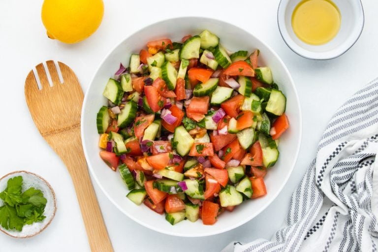 Simple Jerusalem Salad