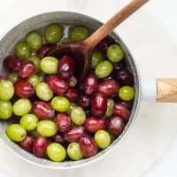 step 2 candied grapes