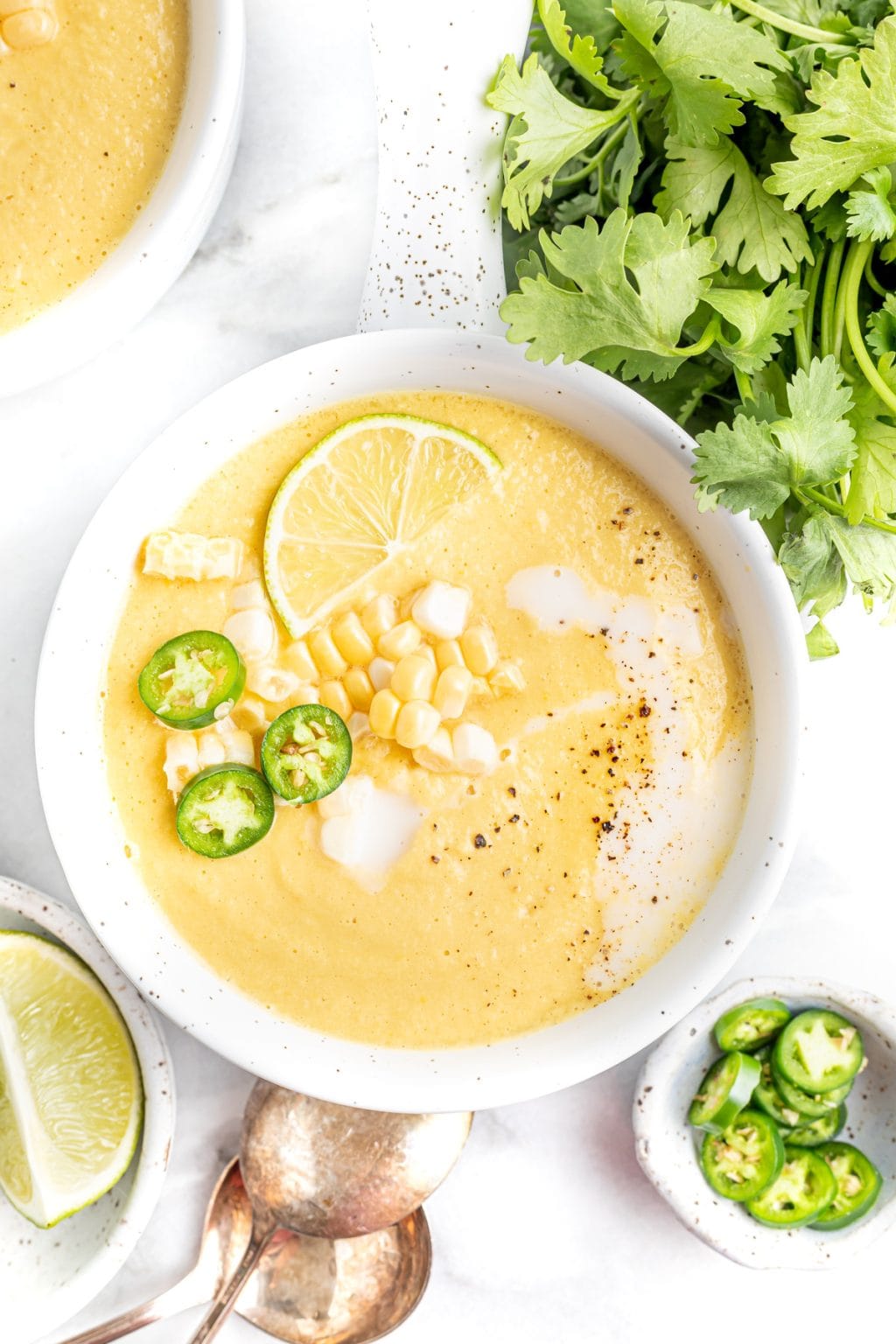 Sweet Corn Gazpacho Recipe